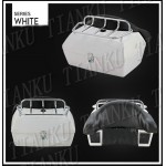 Motorcycle Trunk Tail Box Luggage With Top Rack Backrest For Suzuki Boulevard C50 Volusia 800 C90 M109R C109 Marauder 800 M50