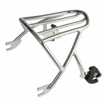 Chrome Detachables Solo Luggage Rack For Harley Sportster XL 883 1200 2004-2017
