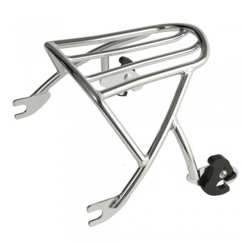 Chrome Detachables Solo Luggage Rack For Harley Sportster XL 883 1200 2004-2017
