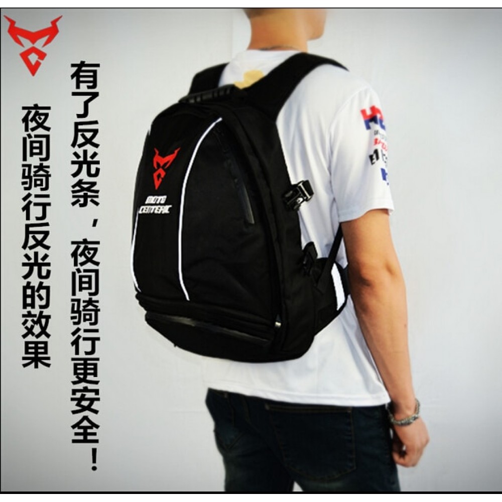 Hot sale 2018 MOTOCENTRIC motorcycle knight backpack helmet bag motorcycle riding shoulder bag off-road motorcycle bag package