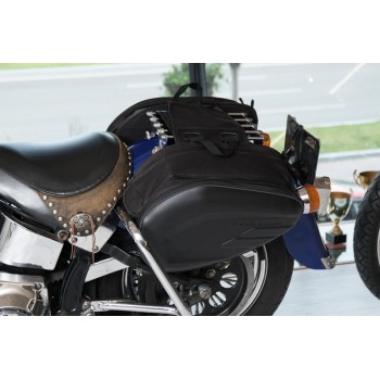 e-ems Rock Biker saddle bag riding bag motorcycle general side bag back cover can be put helmet