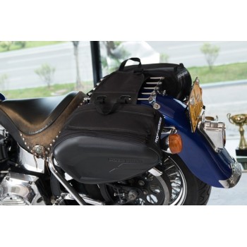 e-ems Rock Biker saddle bag riding bag motorcycle general side bag back cover can be put helmet