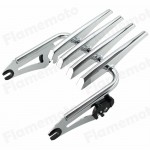 Motorcycle Stealth Detachables Two-Up Luggage Rack For Harley Electra Street Glide 2009 2010 2011 2012 2013 2014 2015 2016-UP