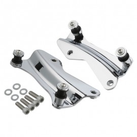 Chrome Black 4 Point Docking Hardware Kit For Harley Road King Street Glide 2014-2018 16 17 Road King Ultra Motorcycle