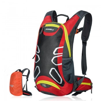 ANMEILU Cycling Motorcycle Backpack Breathable Helmet Bag Racing Backpack Motorbike Waterproof Bag With Rain Cover