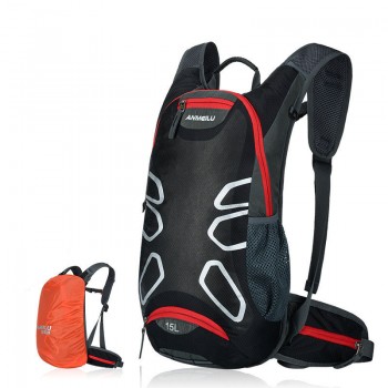 ANMEILU Cycling Motorcycle Backpack Breathable Helmet Bag Racing Backpack Motorbike Waterproof Bag With Rain Cover