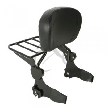 Motorcycle Backrest Sissy Bar Luggage Rack For Harley Road King Electra Street Glide Standard Classic Road Glide FLHX Carrier