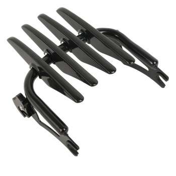 Motorcycle Backrest Sissy Bar Luggage Rack With Docking Kit For Harley Touring Road King Street Glide Electra Glide 2009-2013