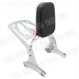 Motorcycle Backrest Sissy Bar Luggage Rack For HONDA Shadow VT400 VT 750 1998-2003