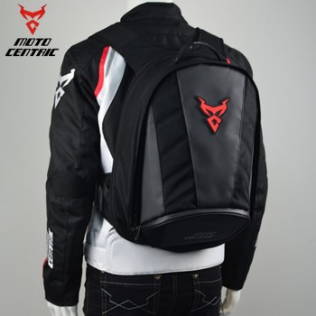 NEW motorcycle backpack Moto bag Waterproof shoulders reflective helmet bag