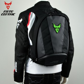 NEW motorcycle backpack Moto bag Waterproof shoulders reflective helmet bag