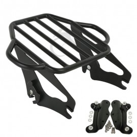 Motorcycle Moto Detachable Luggage Rack 4 Point Docking For Harley Touring Road KING Models Street Electra Glide FLHX FLHT FLTR