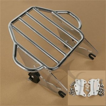 Motorcycle Moto Detachable Luggage Rack 4 Point Docking For Harley Touring Road KING Models Street Electra Glide FLHX FLHT FLTR