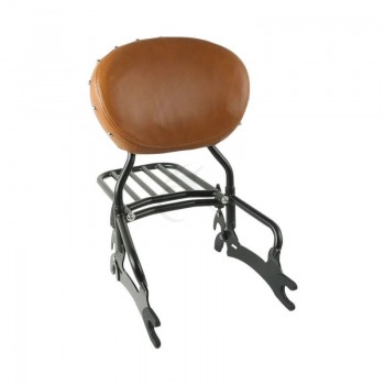 Motorcycle 12 Backrest Sissy Bar W/ Luggage Rack For Indian Chief Classic Vintage 2014-18 Dark Horse 16-18