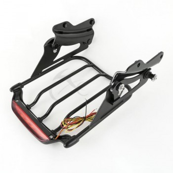 Luggage Rack 4 point Docking Hardware Kit amp; Light For Harley Electra Glide  Street Glide 2014-18 Motorcycle