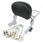 Motorcycle Luggage Rack Backrest Sissy Bar amp; Docking Hardware Set For Harley Touring Models Road Street Gilde FLHT FLHX FLTR