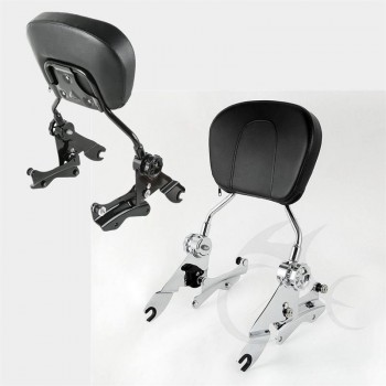 Motorcycle 4 Point Docking Hardware Sissy Bar Backrest For Harley Touring Models Street Road Glide FLHT FLHX FLTR FLTRX FLHXSE