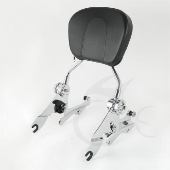 Motorcycle 4 Point Docking Hardware Sissy Bar Backrest For Harley Touring Models Street Road Glide FLHT FLHX FLTR FLTRX FLHXSE