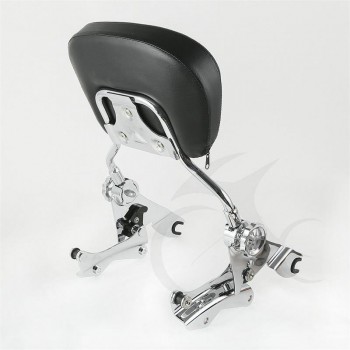 Motorcycle 4 Point Docking Hardware Sissy Bar Backrest For Harley Touring Models Street Road Glide FLHT FLHX FLTR FLTRX FLHXSE