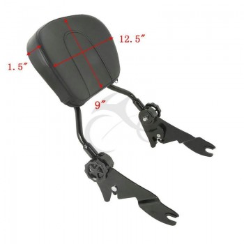 Motorcycle 4 Point Docking Hardware Sissy Bar Backrest For Harley Touring Models Street Road Glide FLHT FLHX FLTR FLTRX FLHXSE
