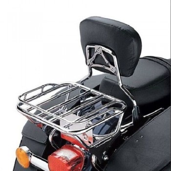Motorcycle Two Up Detachable Luggage Rack amp; Docking Hardware For Harley Touring Road King Electra Glide FLHX FLTR FLHT 97-08