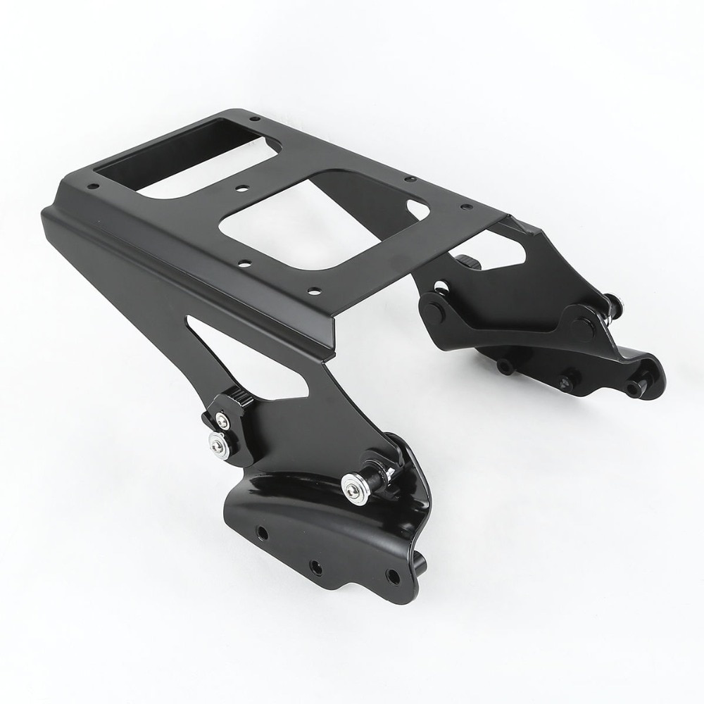 4 Point Docking Kit Luggage Rack For Harley Touring FLHR FLHT FLHRC 2009-2013 12