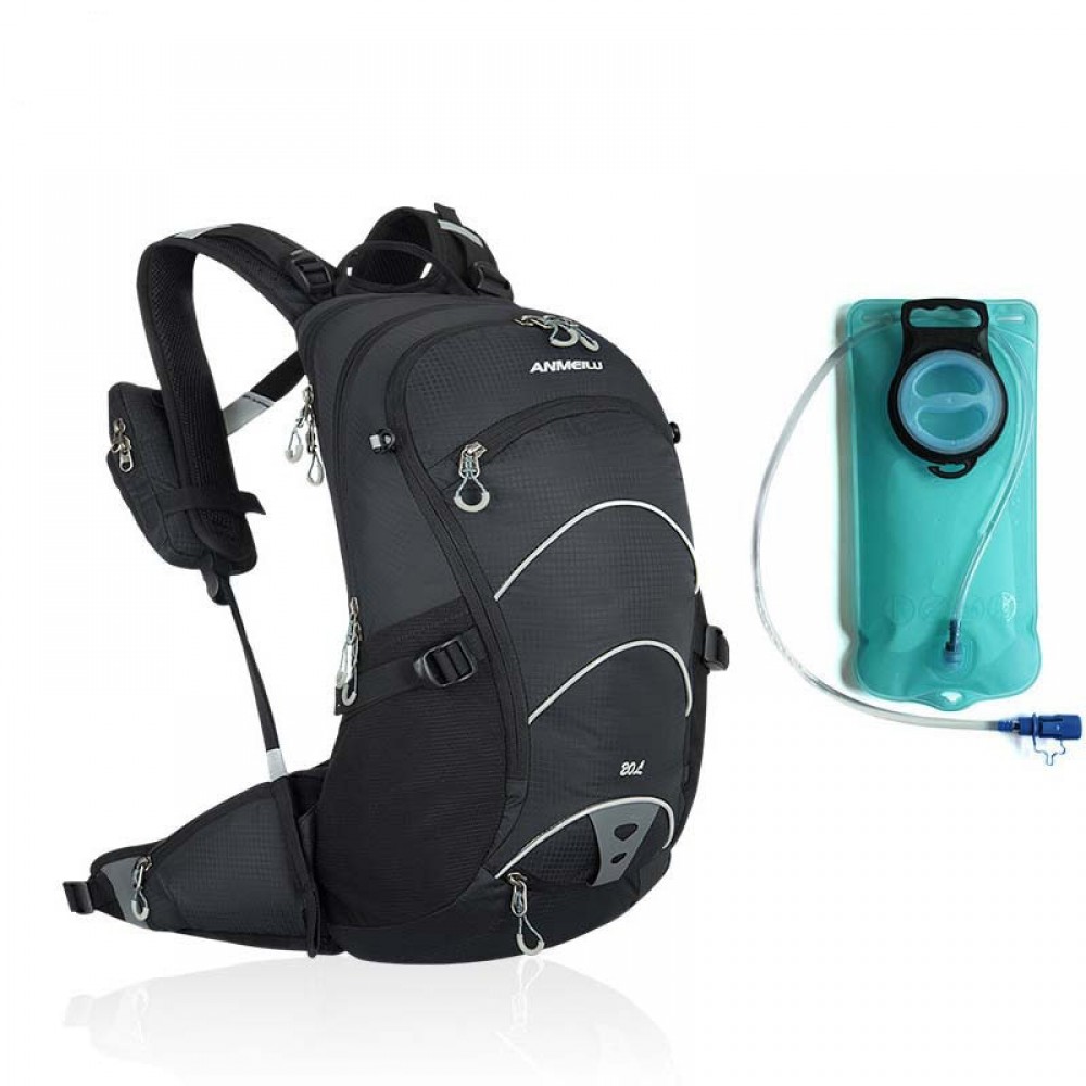 Waterproof Cycling Motorcycle Backpack+2L Water Bag Outdoor Sports Climbing Riding Cycling Travel Bag Sport Rucksacks Knapsack