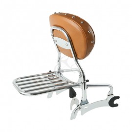 12 Backrest Sissy Bar W/ Luggage Rack For Indian Chief 14-18 Dark Horse 16-18