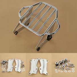 Motorcycle Tour Pak Luggage Rack 4 Docking For Harley Touring Models Road King Electra Street Glide Road Gilde 2014-2018