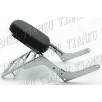 Motorcycle Backrest Sissy Bar Luggage Rack For Honda Rebel CA250 CMX 250 CA250 CMX250