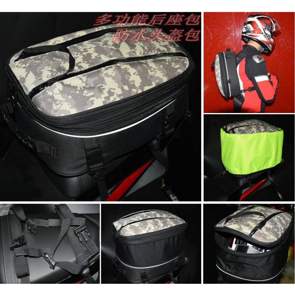 Authentic BIKE GP GP968 motorcycle tail bag Helmet bag luggage bag backseat