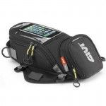 Motorcycle new fuel bag mobile phone navigation bag multi - functional small oil tank package magnetic fixed straps fixed
