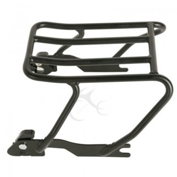 Black Detachables Luggage Solo Rack For Harley Sportster XL 883 1200 1994-2003 Custom Motorcycle