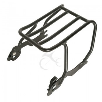 Black Detachables Luggage Solo Rack For Harley Sportster XL 883 1200 1994-2003 Custom Motorcycle