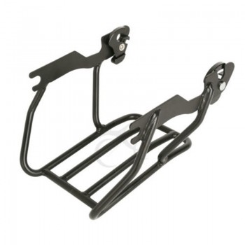Black Detachables Luggage Solo Rack For Harley Sportster XL 883 1200 1994-2003 Custom Motorcycle
