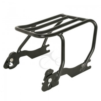 Black Detachables Luggage Solo Rack For Harley Sportster XL 883 1200 1994-2003 Custom Motorcycle