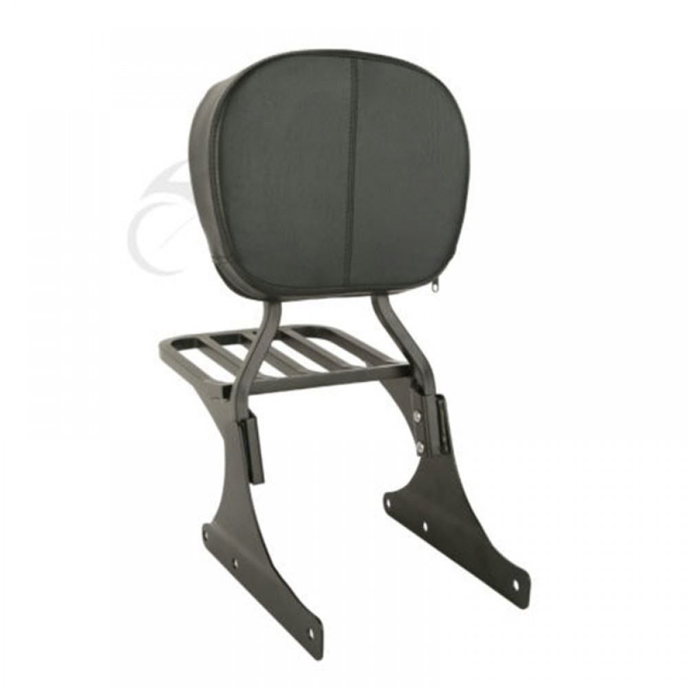 Low Backrest Sissy Bar W/ Luggage Rack For Harley Softail Night Train Fat Boy 1984-2017 FLST FLSTC Motorcycle