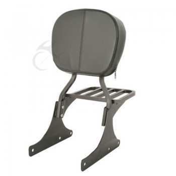Low Backrest Sissy Bar W/ Luggage Rack For Harley Softail Night Train Fat Boy 1984-2017 FLST FLSTC Motorcycle