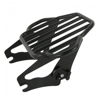 Motorcycle Detachable Luggage Rack + 4 Point Docking For Harley Touring Models Road King Street Electra Glide FLHR FLHX FLHT