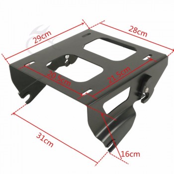 Motorcycle Moto Solo Tour-Pak Mounting Rack Docking Hardware Kit For Harley Touring Street Road Gilde Road King FLHR FLHX FLTRX