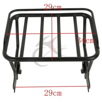 Detachable Two Up Luggage Rack For Harley Touring Glide Road King FLHT FLTR 97-08 07