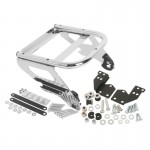 Motorcycle Moto Solo Tour Pak Rack amp; Docking Hardware Kit For Harley Davidson Touring Road King Electra Street Glide FLHX FLHR