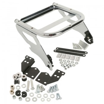 Motorcycle Moto Solo Tour Pak Rack amp; Docking Hardware Kit For Harley Davidson Touring Road King Electra Street Glide FLHX FLHR