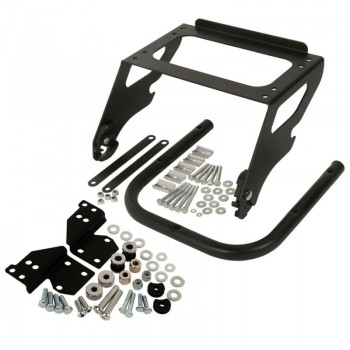 Motorcycle Moto Solo Tour Pak Rack amp; Docking Hardware Kit For Harley Davidson Touring Road King Electra Street Glide FLHX FLHR