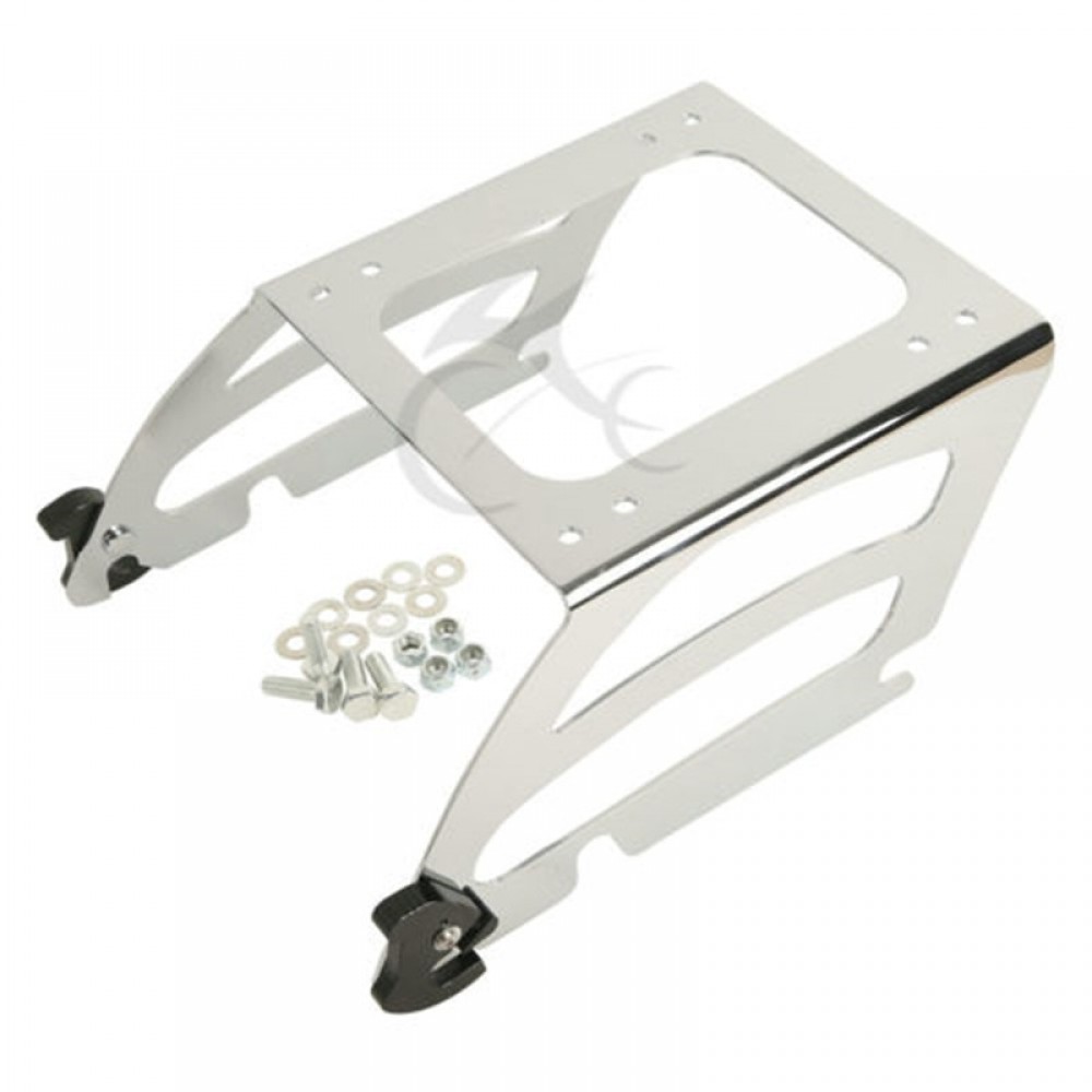 Iron Solo Tour Pak Pack Rack Fits For Harley Davidson FLSTC FLSTN FLSTSC 2006-up Motorcycle