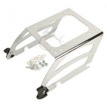 Iron Solo Tour Pak Pack Rack Fits For Harley Davidson FLSTC FLSTN FLSTSC 2006-up Motorcycle