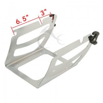 Iron Solo Tour Pak Pack Rack Fits For Harley Davidson FLSTC FLSTN FLSTSC 2006-up Motorcycle