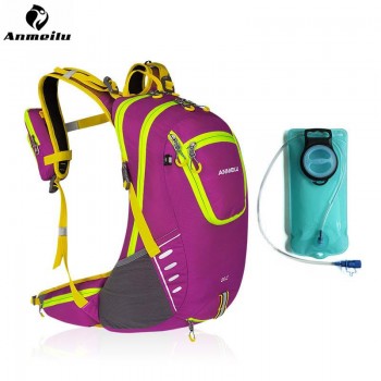 ANMEILU 20L Motorcycle Cycling Outdoor Backpack Bags Travel Camping Sport Bag with 2L Water Bag Hydration Bike Cycling Backpack