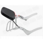 Chrome Motorcycle Backrest Sissy Bar Luggage Rack For KAWASAKI Vulcan VN900 VN 900