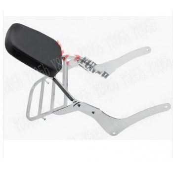 Chrome Motorcycle Backrest Sissy Bar Luggage Rack For KAWASAKI Vulcan VN900 VN 900